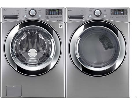 LG Front Load Washer / Dryer Combo (WM3987HW) .